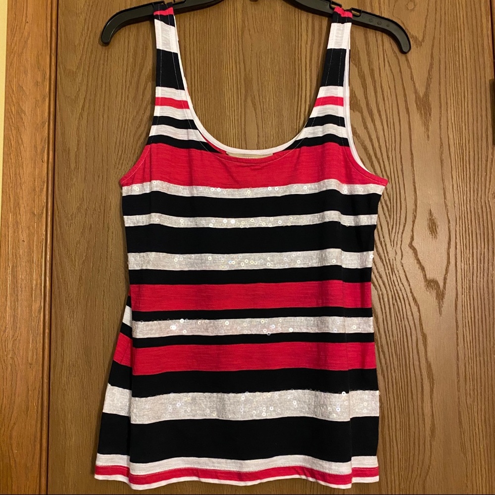 Banana Republic Sequined Tank, EUC, S